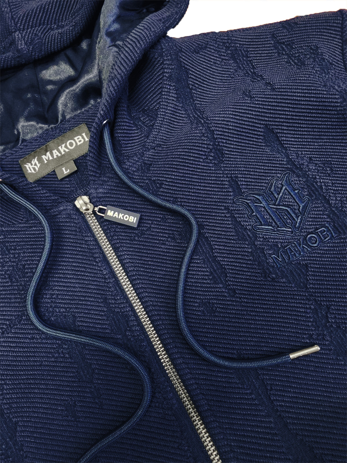 M4320 Gianni Jacquard Set - Navy