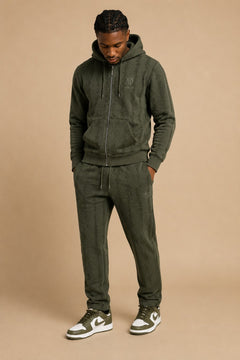 M4320 Gianni Jacquard Set - Olive