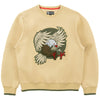 M4344 Berteli Crewneck Sweatshirt - Khaki