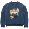 M4344 Berteli Crewneck Sweatshirt - Navy