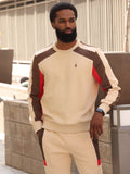 Makobi M4350 Daniali Sweatshirt in Khaki, view 2