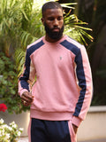 Makobi M4350 Daniali Sweatshirt in Rose, view 2