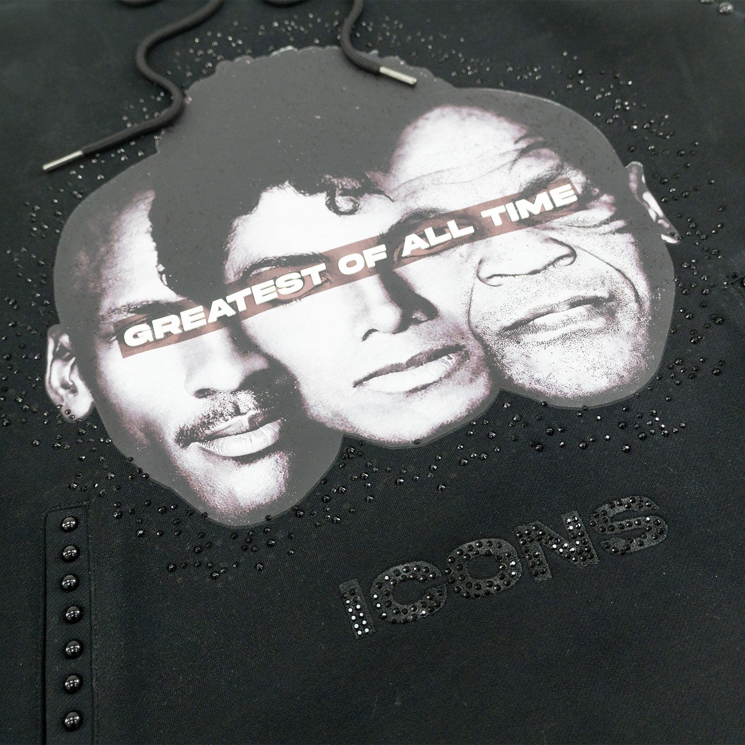 Hoodie | M4353 Iconic Hoodie - Black