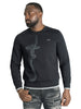 Sweatshirt | M4355 Lorenzo MK Crewneck - Black