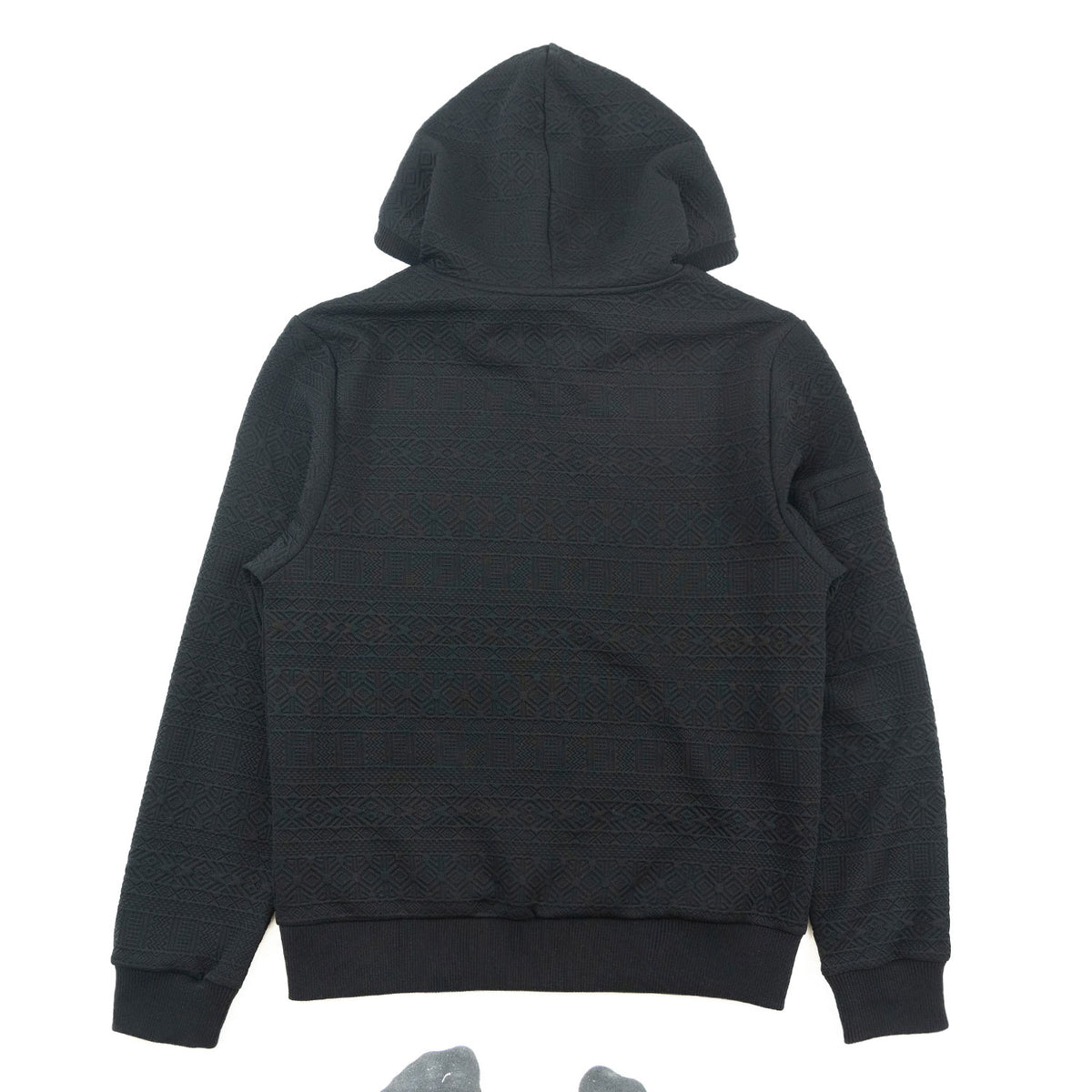 Makobi M4356 Berteli Jacquard Hoody Set in Black, view 9