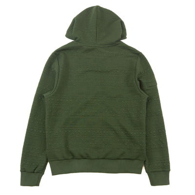 M4356 Berteli Jacquard Hoody Set -  Olive