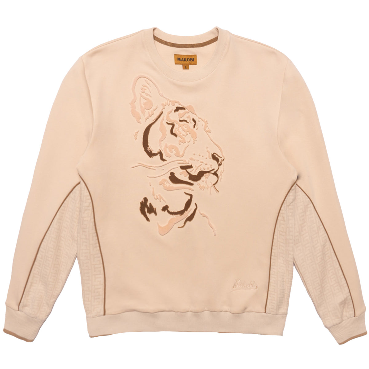 M4358 Gabana Tiger Sweatshirt - Khaki