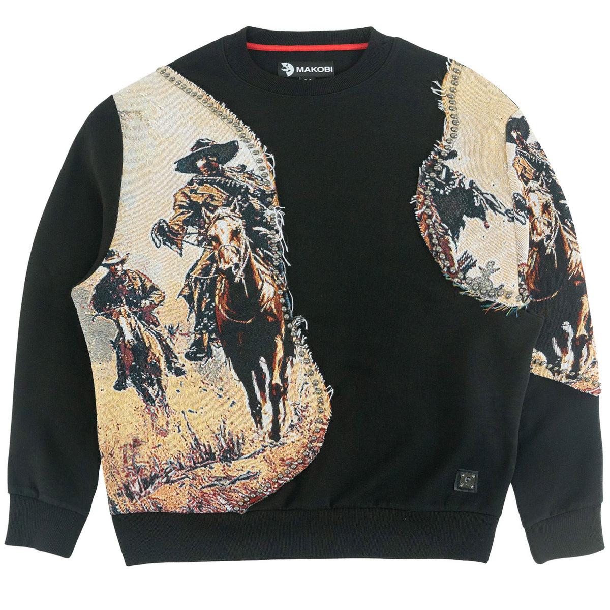 M4374 Ferdoni Crewneck - Black