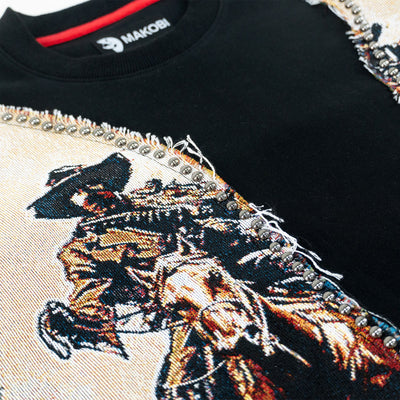 Sweatshirt | M4374 Ferdoni Crewneck - Black