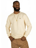 Makobi M4390 Beanchi Jacquard Crewneck in Natural, view 2