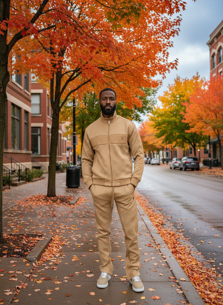 M4410 Argento Knit Set - Khaki