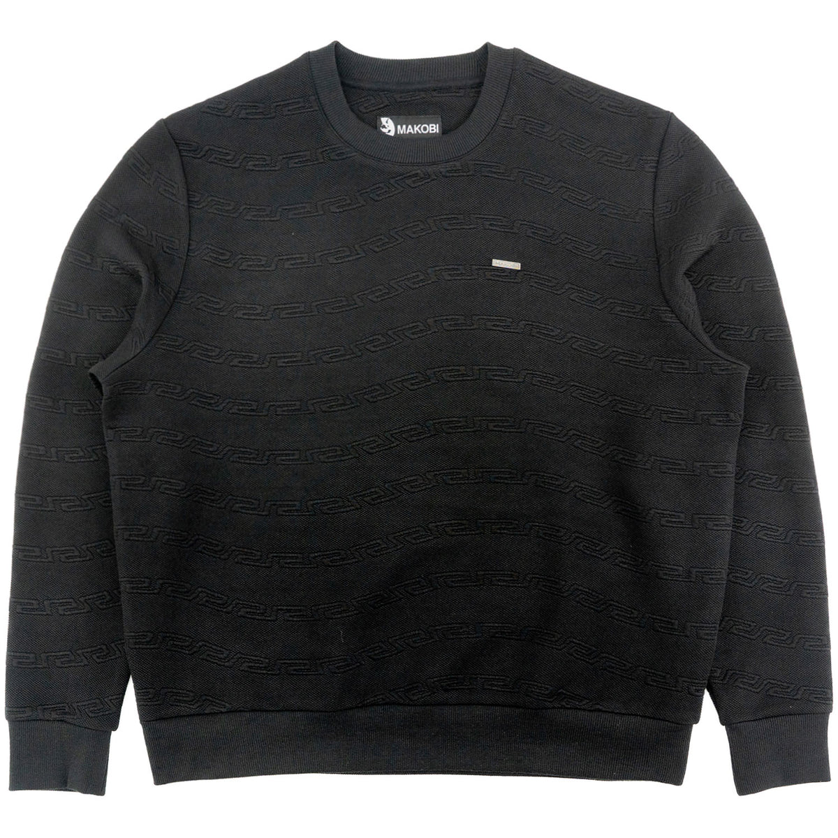 M4412 Bianco Crewneck - Black