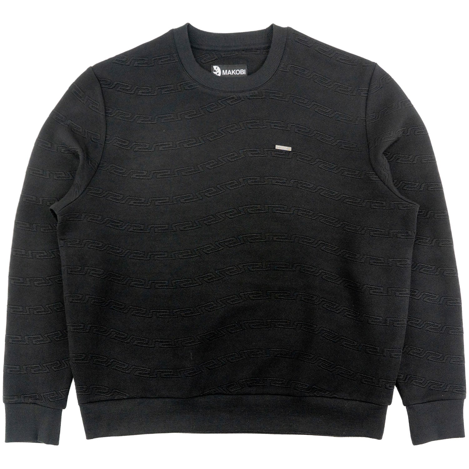 M4412 Bianco Crewneck - Black