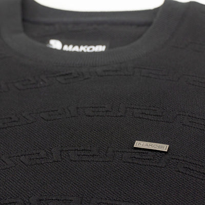 Sweatshirt | M4412 Bianco Crewneck - Black