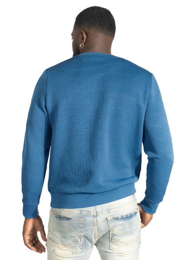 Sweatshirt | M4412 Bianco Crewneck - Blue