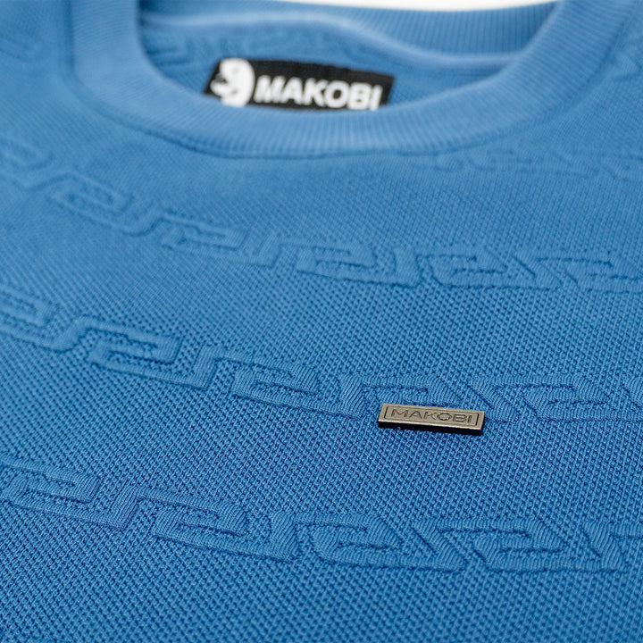 Sweatshirt | M4412 Bianco Crewneck - Blue