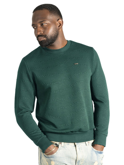 Sweatshirt | M4412 Bianco Crewneck - Green