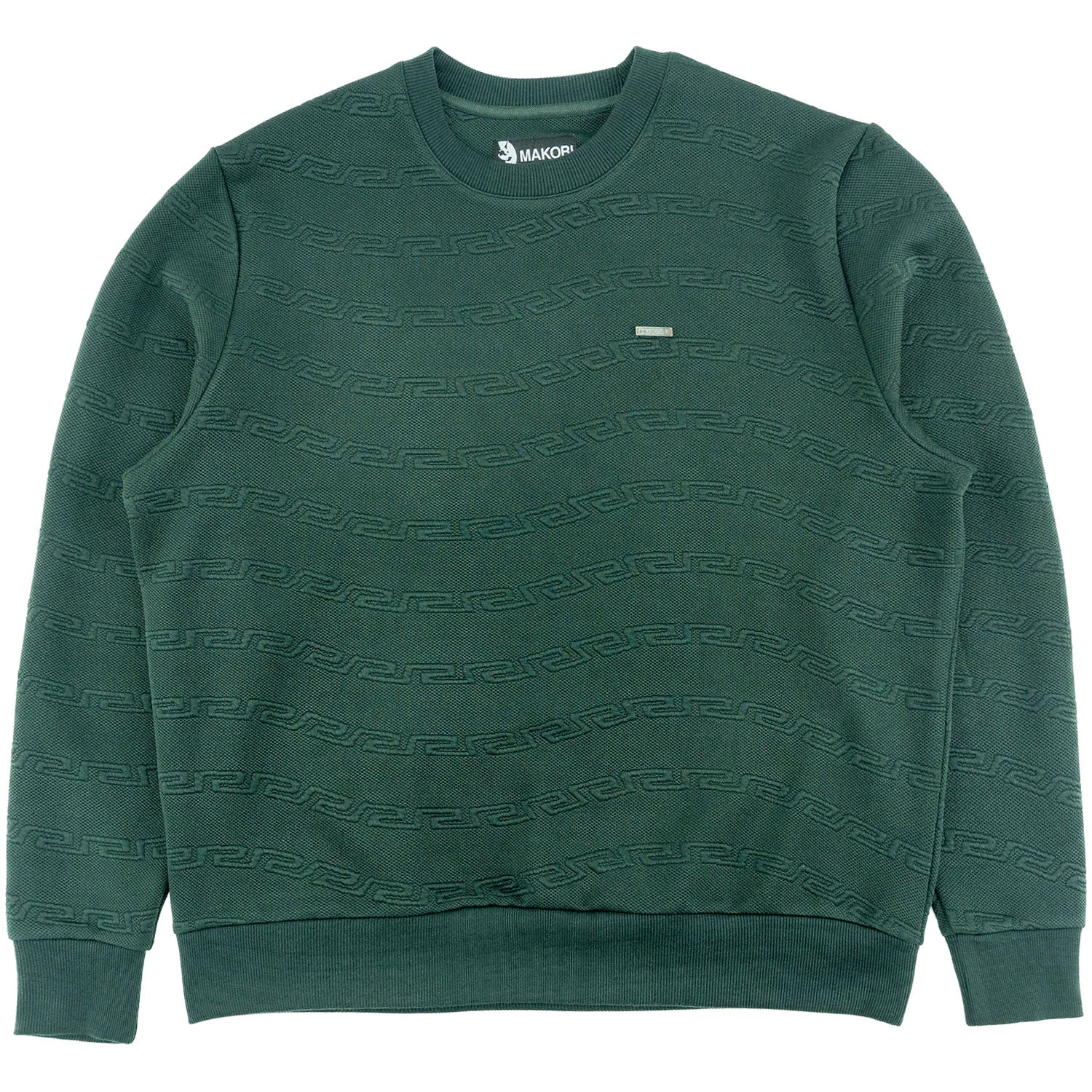 Sweatshirt | M4412 Bianco Crewneck - Green