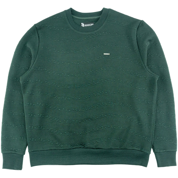 Sweatshirt | M4412 Bianco Crewneck - Green