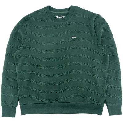 Sweatshirt | M4412 Bianco Crewneck - Green