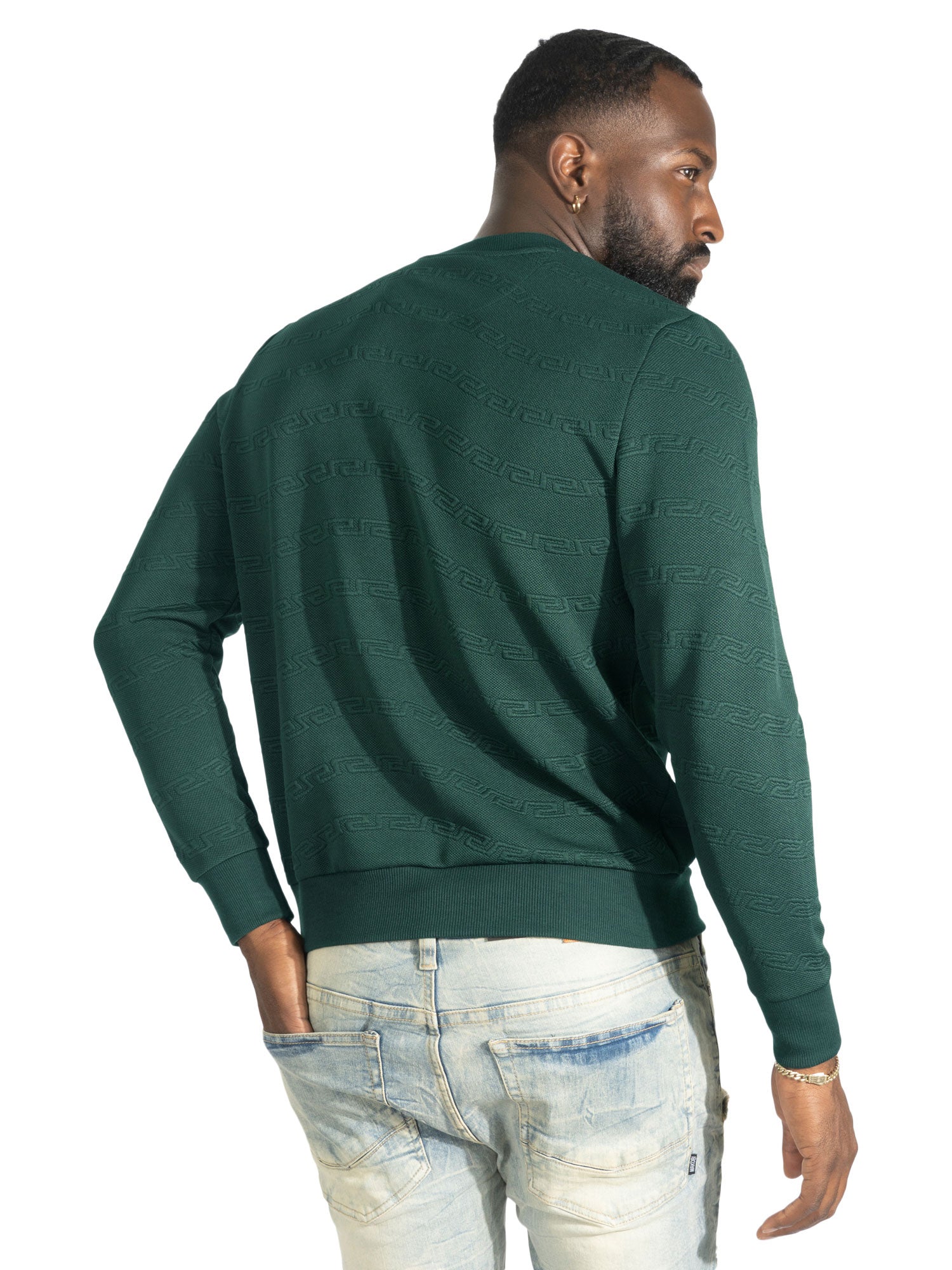 Sweatshirt | M4412 Bianco Crewneck - Green
