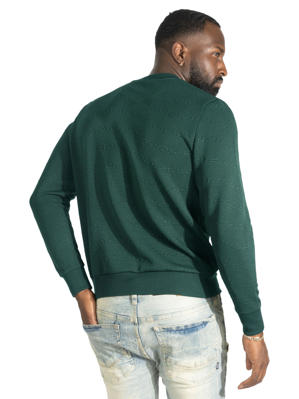 M4412 Bianco Crewneck - Green