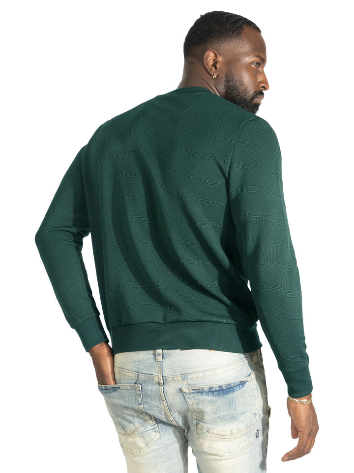 Sweatshirt | M4412 Bianco Crewneck - Green