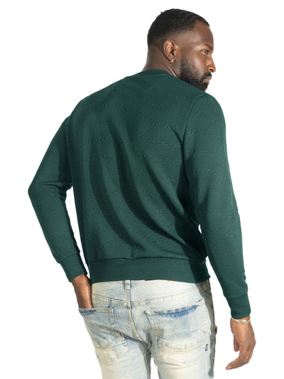 Sweatshirt | M4412 Bianco Crewneck - Green