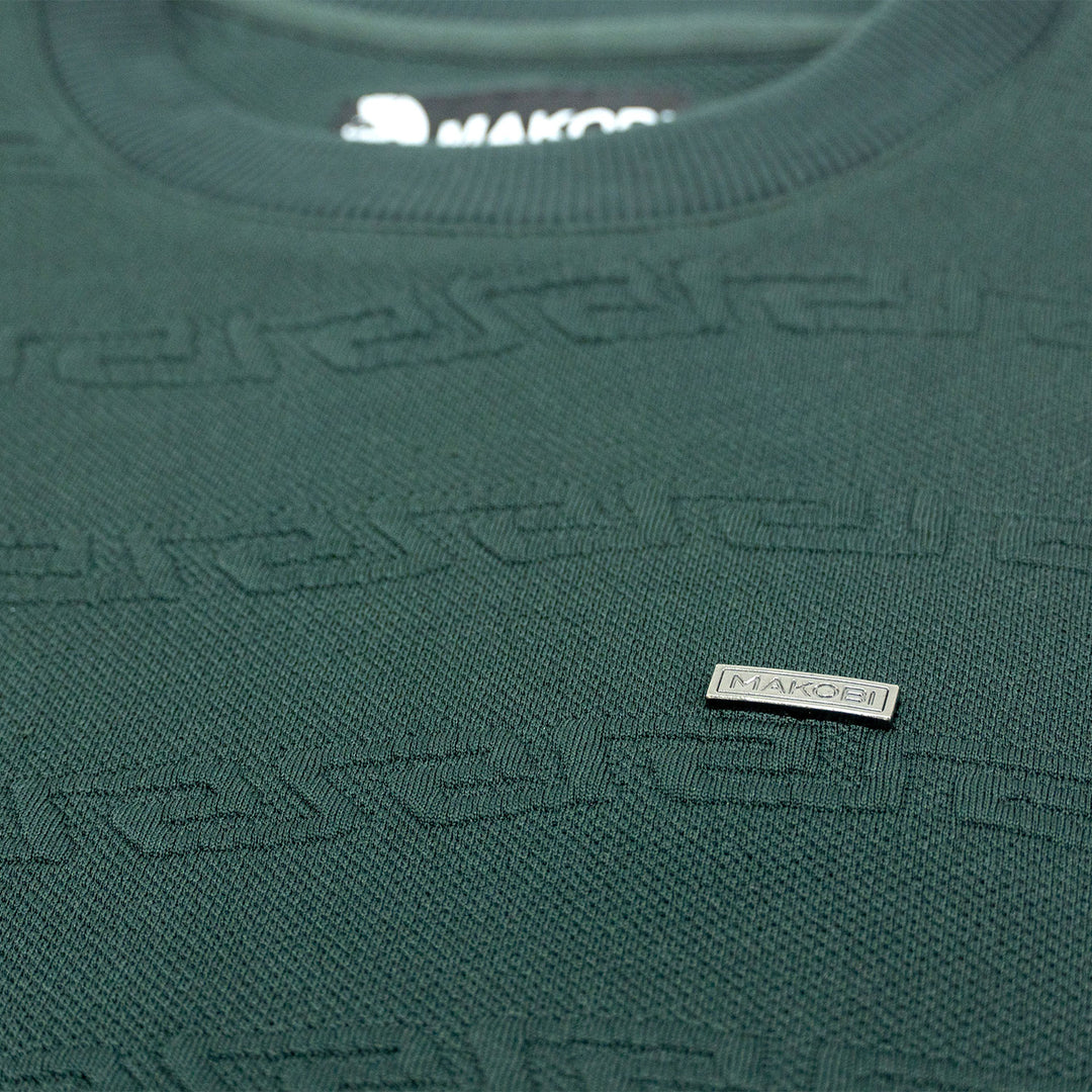 Sweatshirt | M4412 Bianco Crewneck - Green