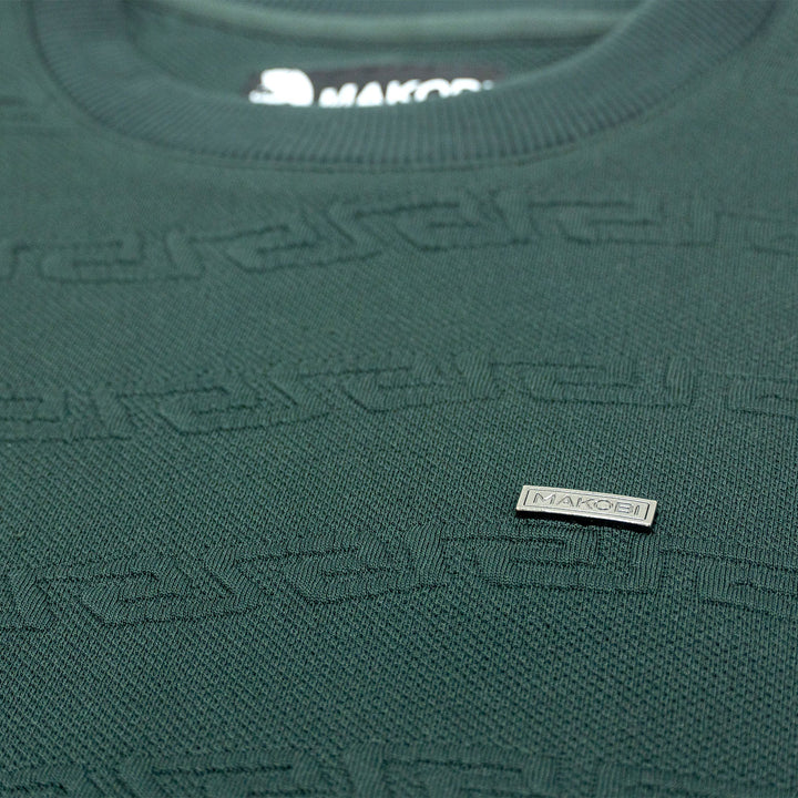 Sweatshirt | M4412 Bianco Crewneck - Green