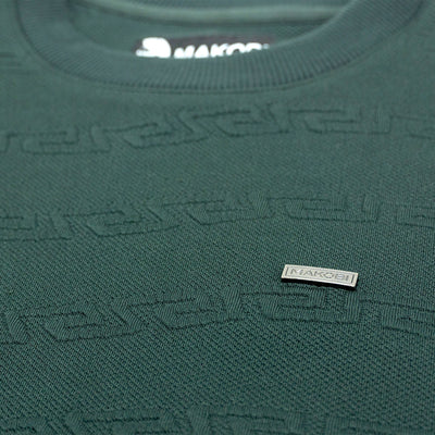 Sweatshirt | M4412 Bianco Crewneck - Green