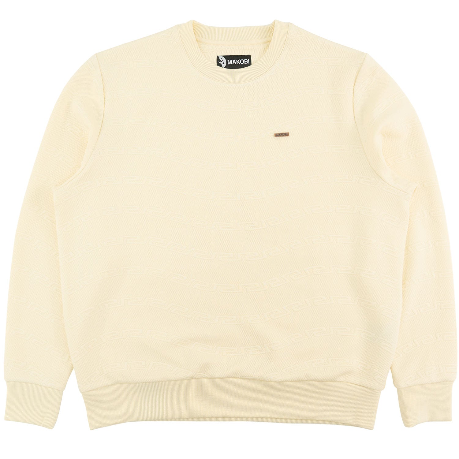 Sweatshirt | M4412 Bianco Crewneck - Natural