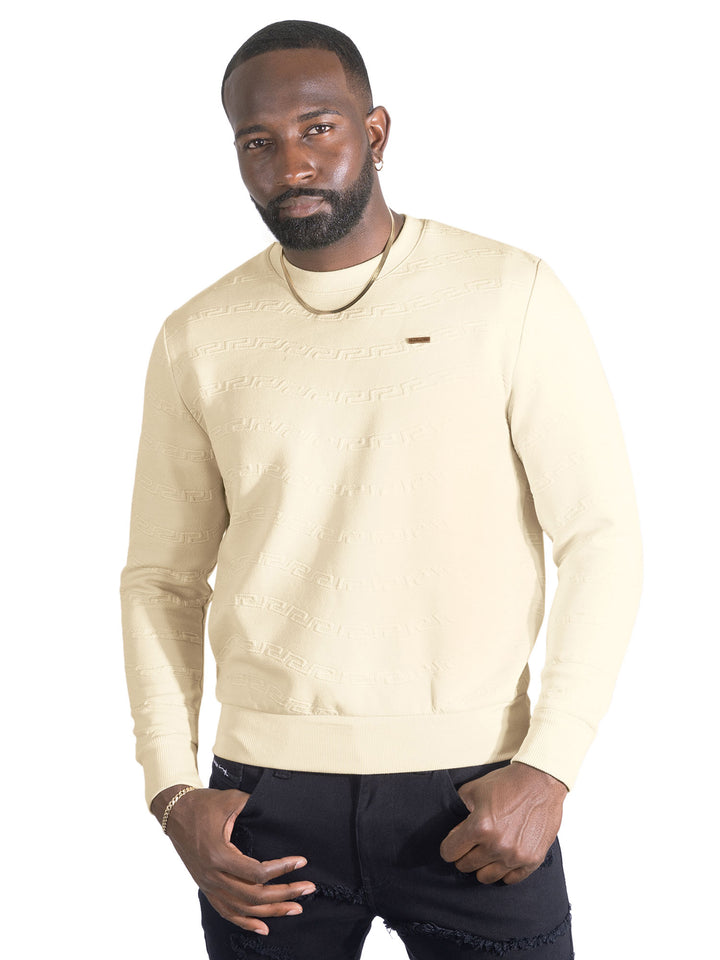 Sweatshirt | M4412 Bianco Crewneck - Natural