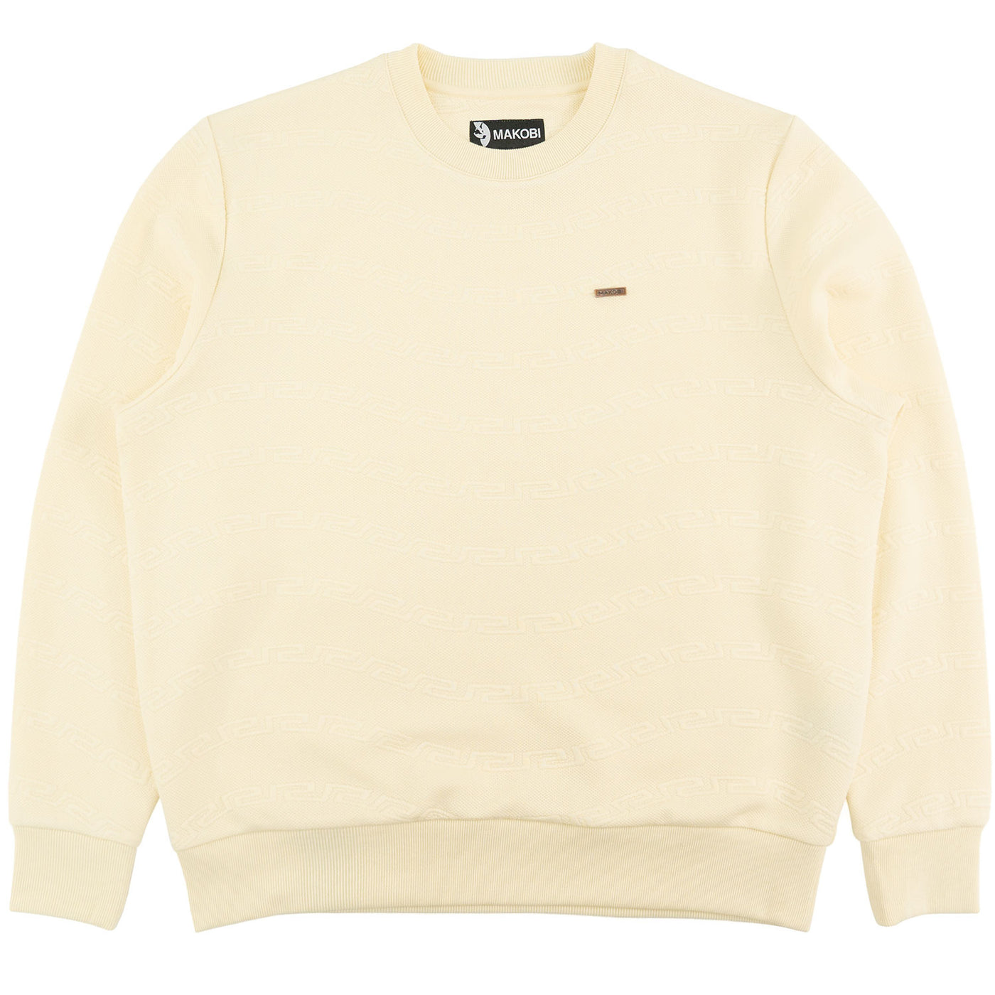 Sweatshirt | M4412 Bianco Crewneck - Natural