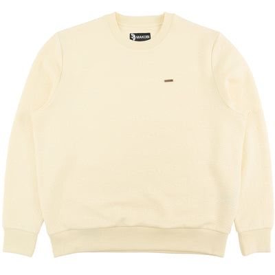 Sweatshirt | M4412 Bianco Crewneck - Natural