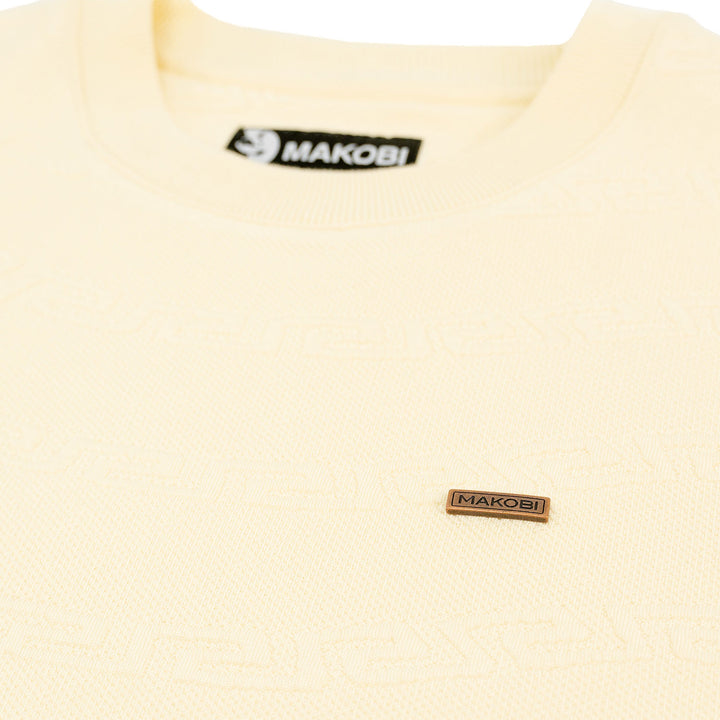Sweatshirt | M4412 Bianco Crewneck - Natural