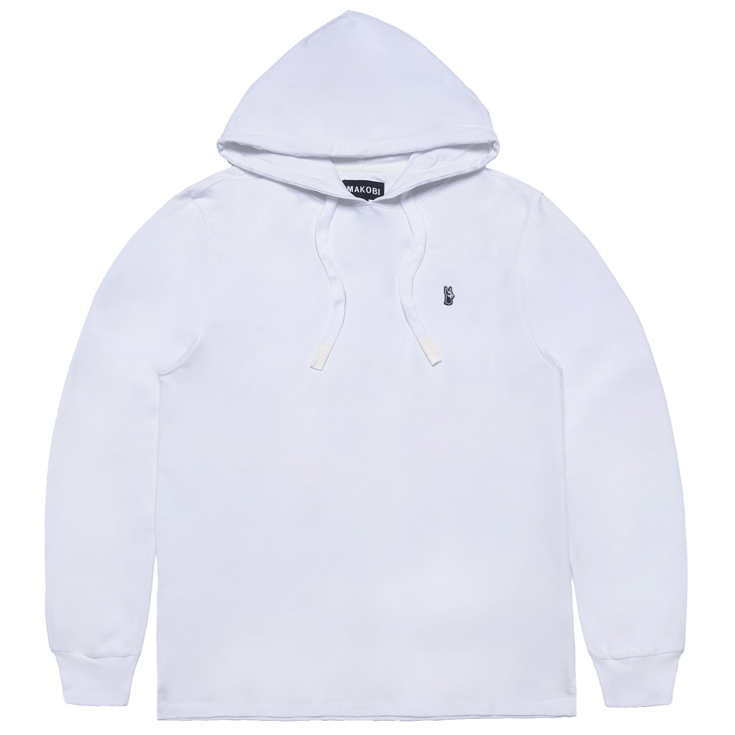 M4500 Luciano Jersey Hoodie - White