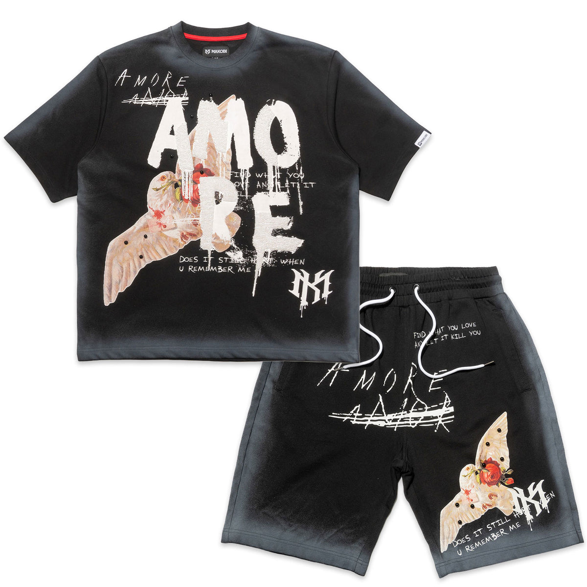 Amore Shirt - Black (NOT SOLD SEPARATELY - Add Amore Shirt to your Cart)