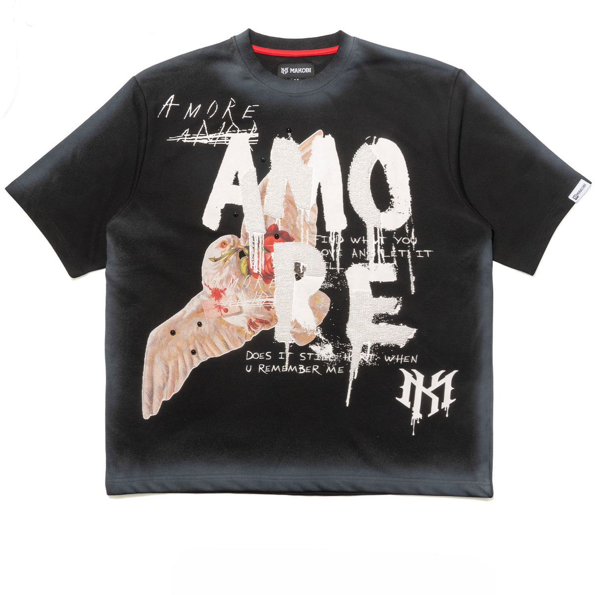 Amore Shirt - Black (NOT SOLD SEPARATELY - Add Amore Shirt to your Cart)