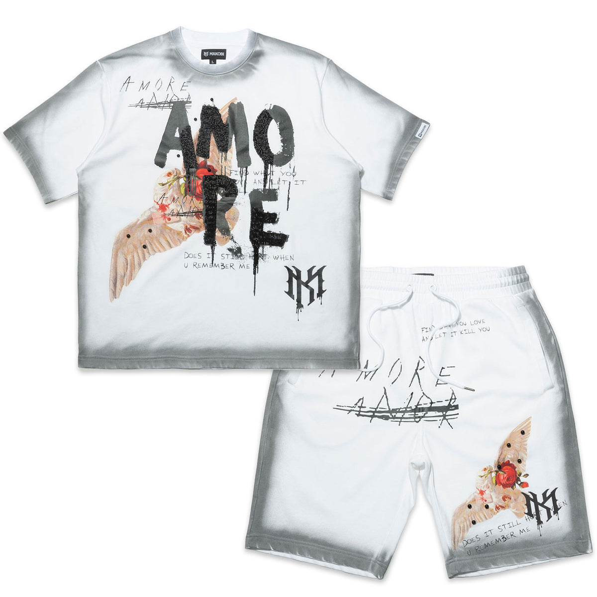 Amore Shirt - White (NOT SOLD SEPARATELY - Add Amore Shirt to your Cart)