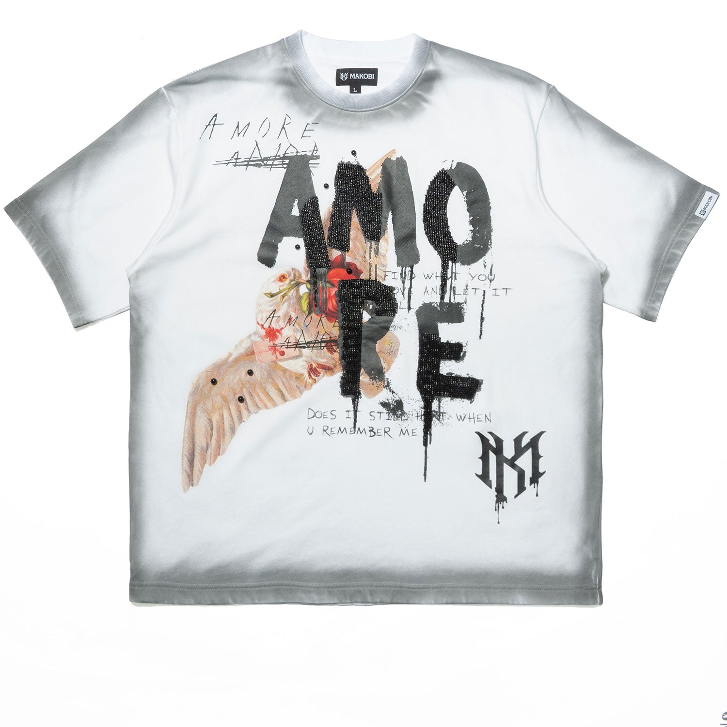 Amore Shirt - White (NOT SOLD SEPARATELY - Add Amore Shirt to your Cart)