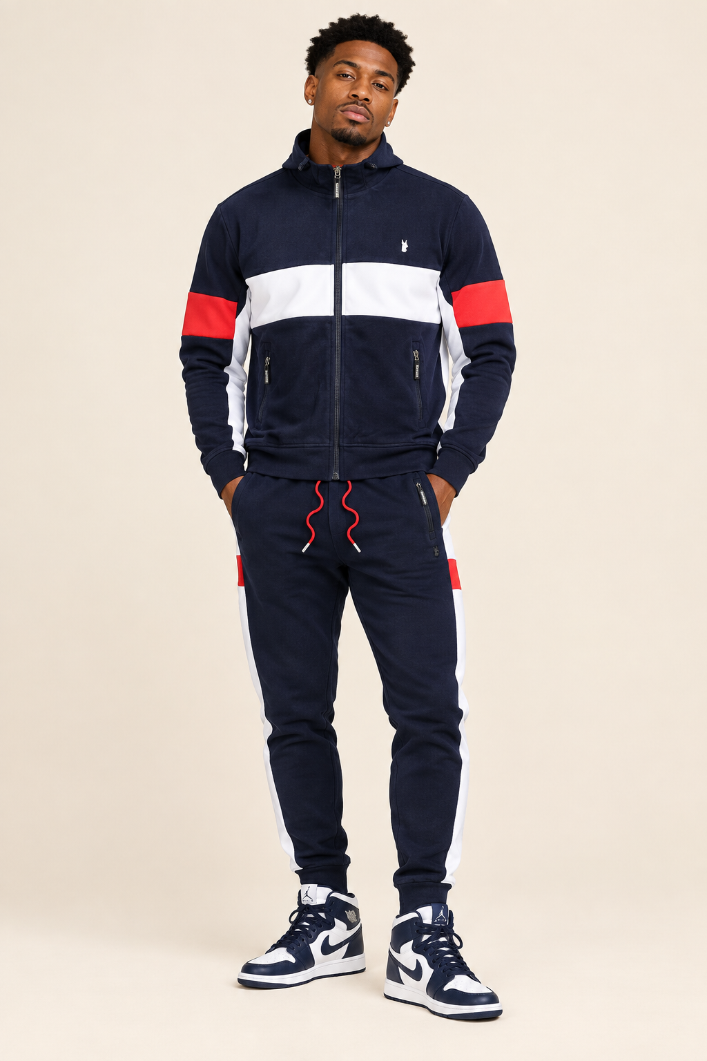 M4520 Lombardi Jogger Set - Navy