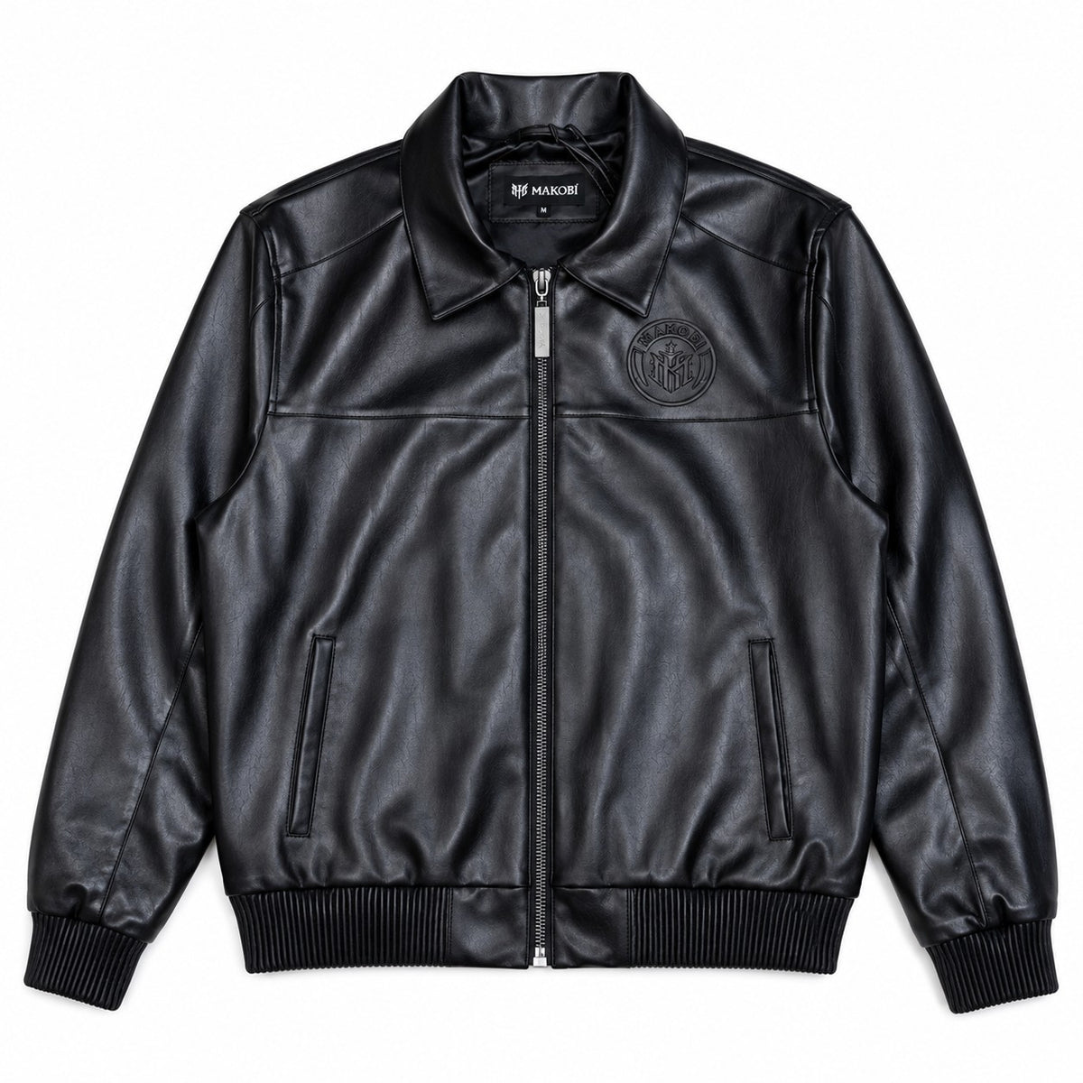 M4554 Azzuri PU Jacket - Black