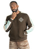 Sweatshirt | M4555 Lorenzo Jacquard Crewneck - Brown