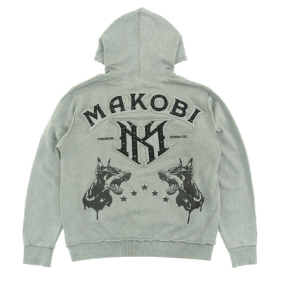 Hoodie | M4557 Sartoni Pull Over - Gray