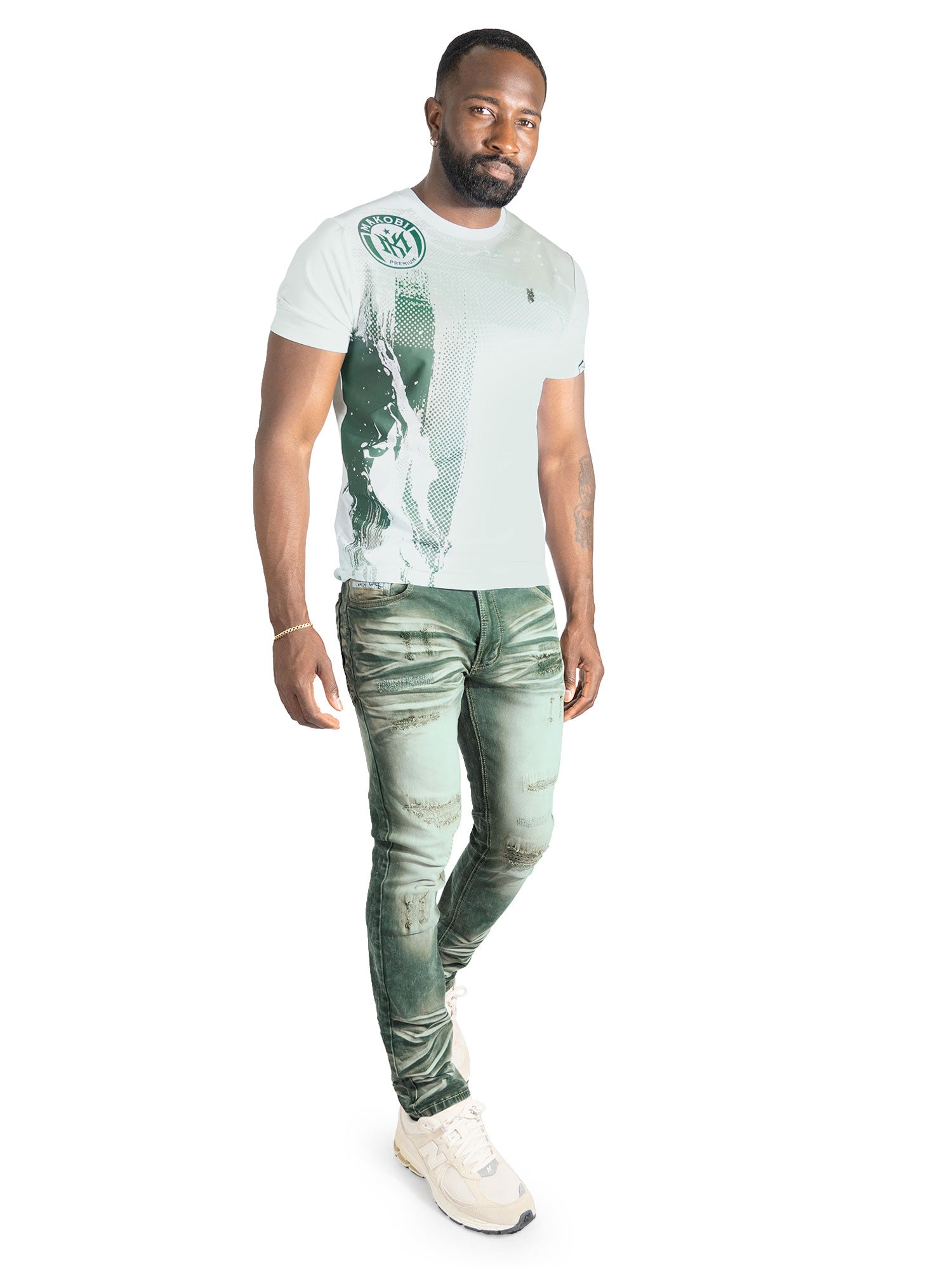 Jersey Shirt | M455 Lorenzo MK Tee - Green