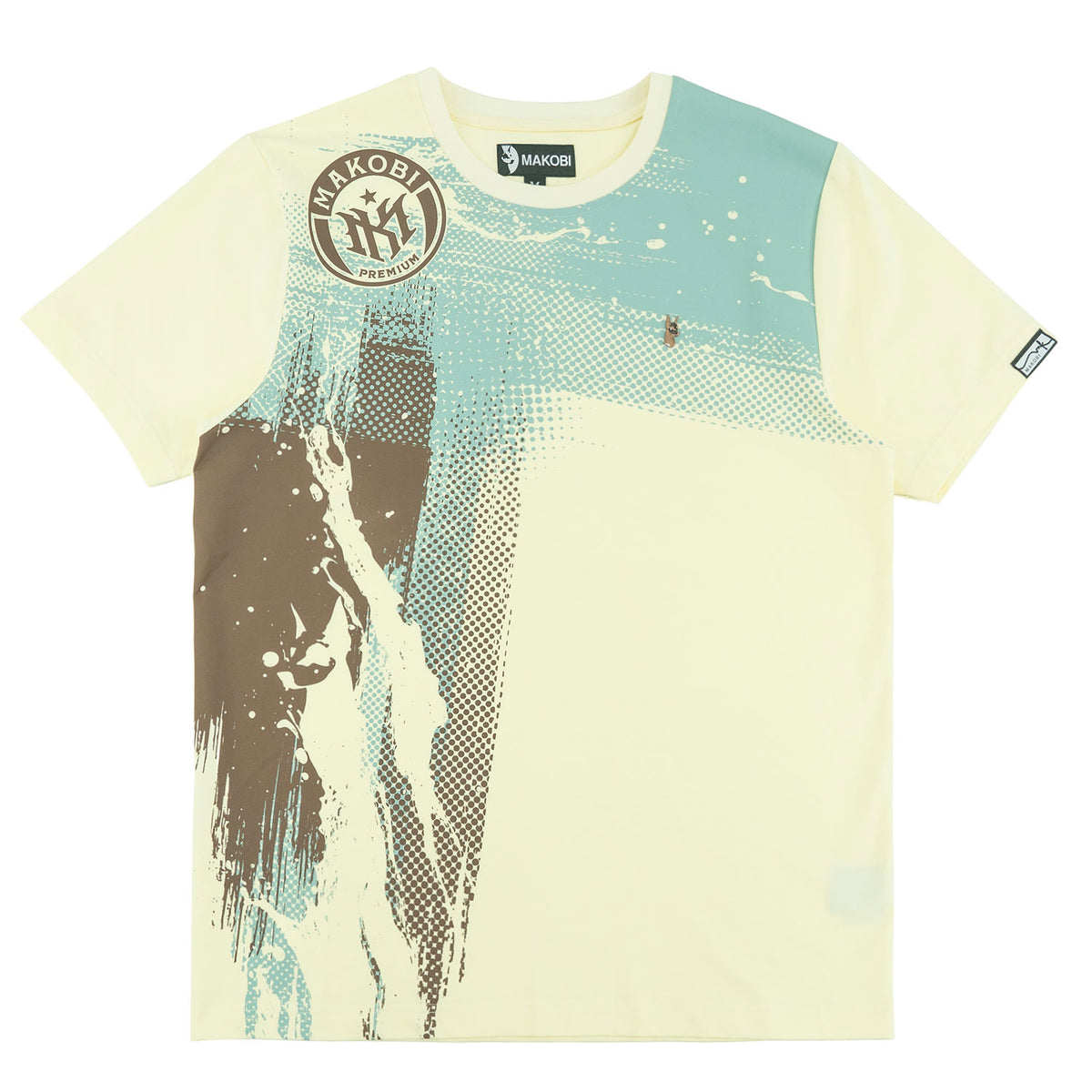 Makobi M455 Lorenzo MK T in shirt - Natural, view 3