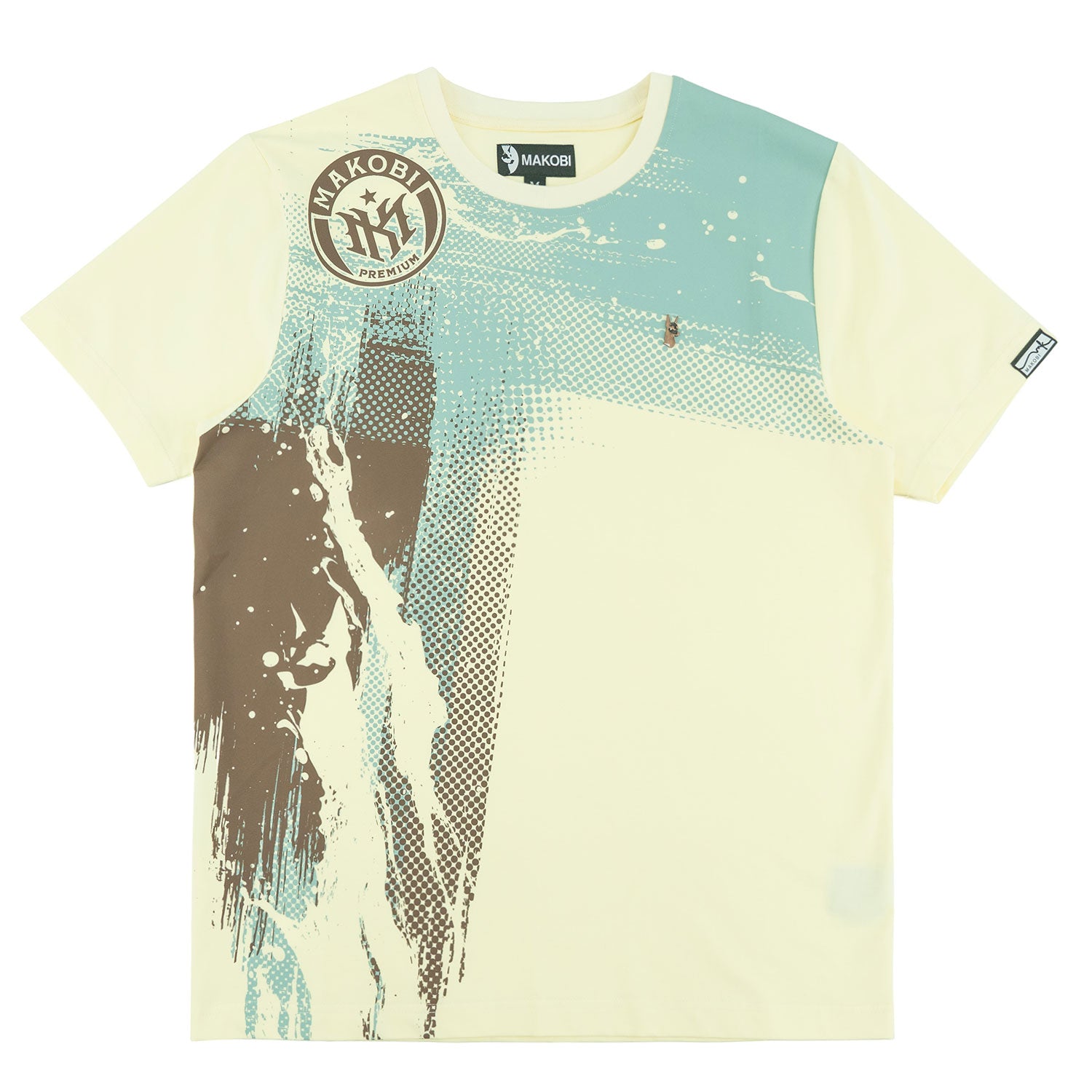 Makobi M455 Lorenzo MK T in shirt - Natural, view 3