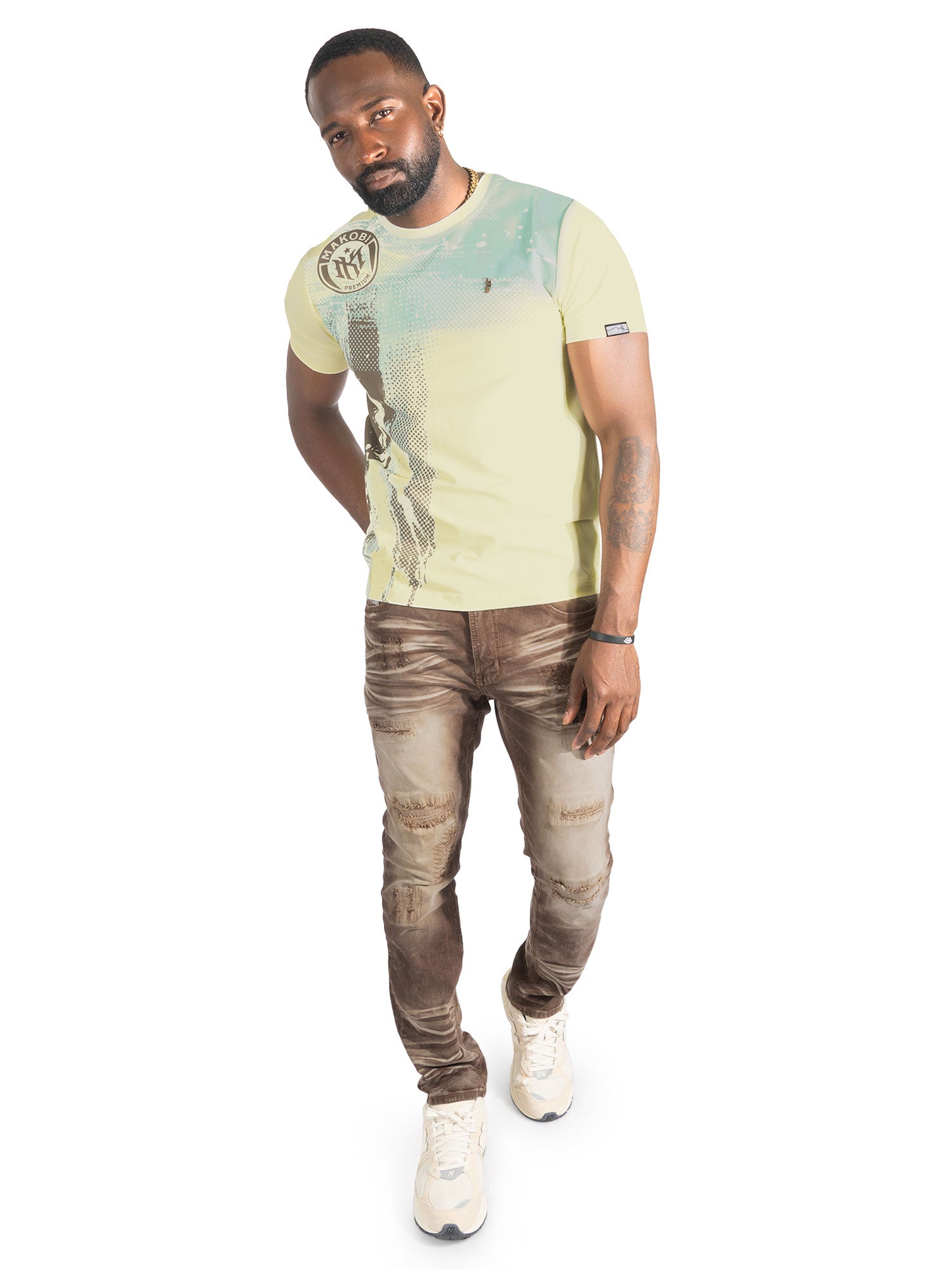 Jersey Shirt | M455 Lorenzo MK Tee - Natural