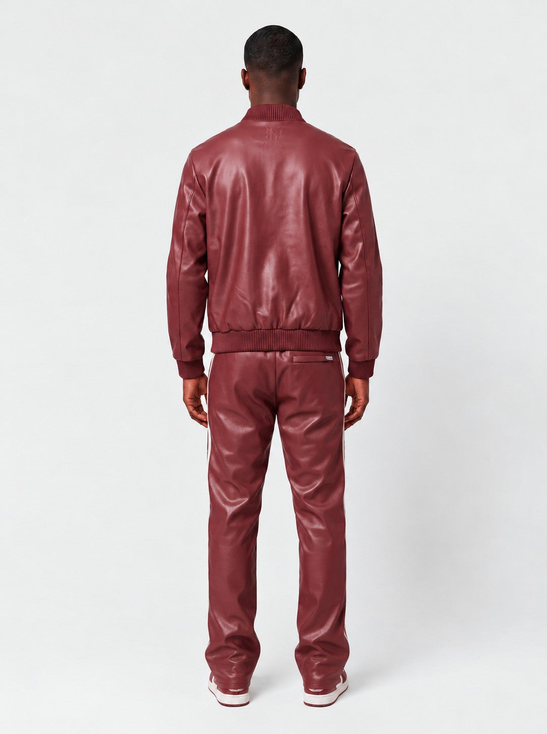 M4580 Azzuri Vegan Leather Set - Burgundy
